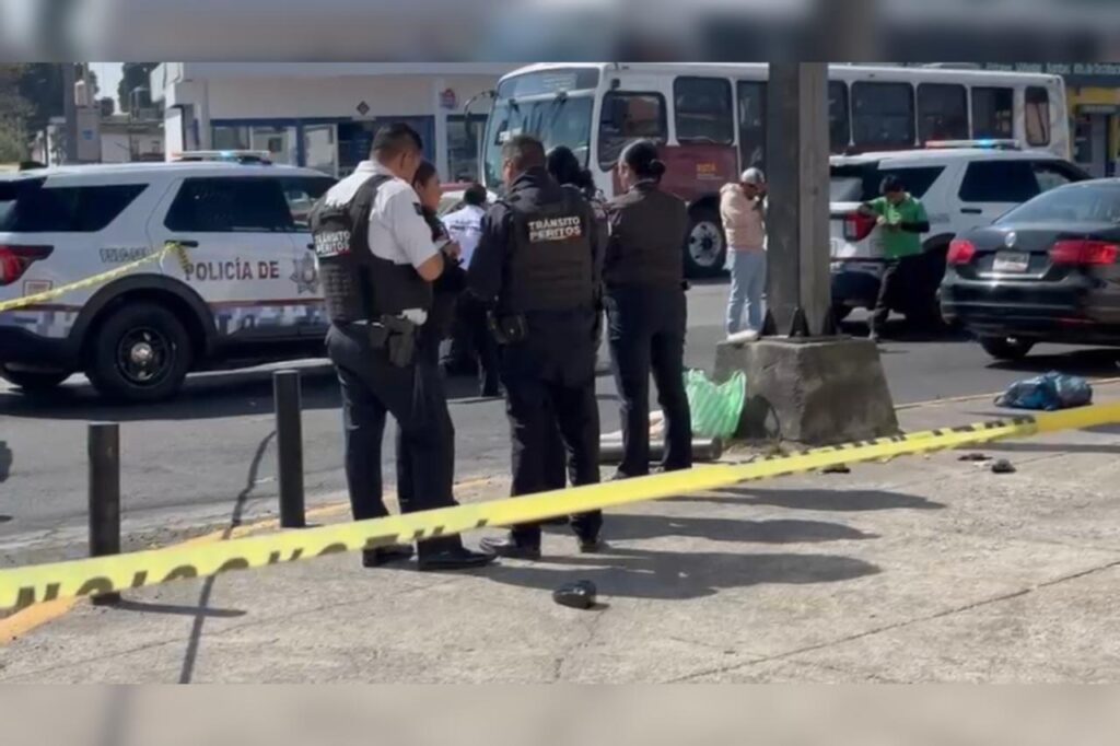 atropellado, Diagonal Defensores de la República, China Poblana, Tránsito Municipal