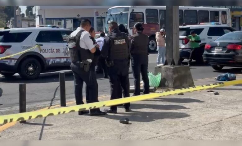 atropellado, Diagonal Defensores de la República, China Poblana, Tránsito Municipal