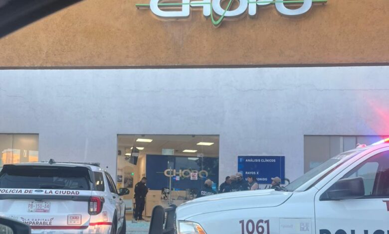 robo, cristalazo, Laboratorios Chopo, Barrio de Xanenetla, SSP, SSC