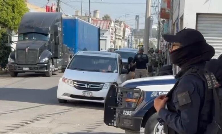 operativo, FGE, SSP, Ejército, Guardia Nacional, 46 Poniente, autopartes robadas, robo de vehículo