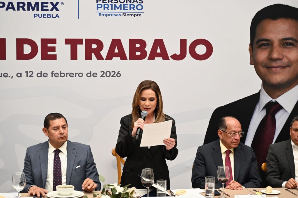 Coparmex Puebla, Beatriz Camacho, Gobierno de Puebla, Alejandro Armenta, iniciativa privada