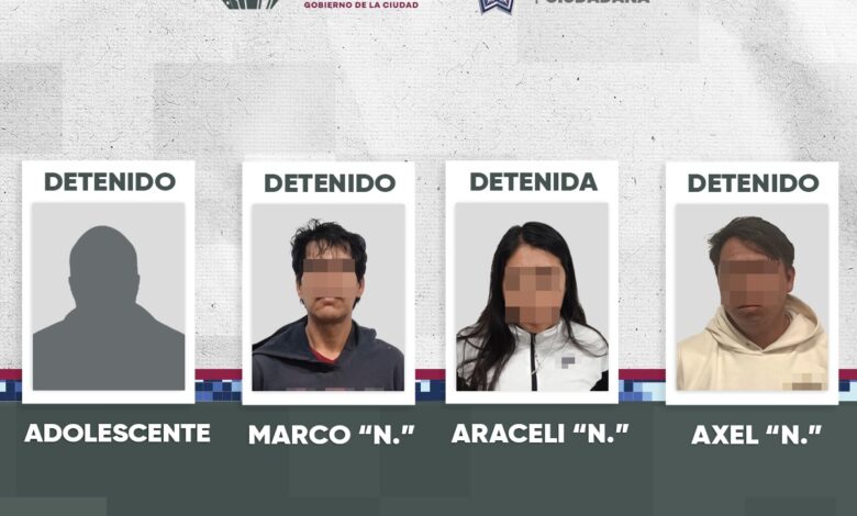 SSC, detenidos, Unidos por Ti, Bosques de San Sebastián, robo a transeúnte, detenidos