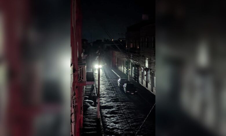 explosión de transformador, Atlixco, apagones, operativo