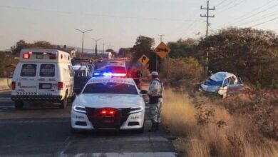 volcadura, carretera Atlixco-Izúcar, FGE, Guardia Nacional, Tepeojuma