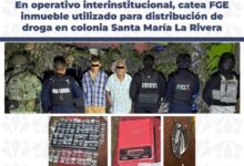 droga, FGE, operativo, cateo, Santa María La Rivera, punto de venta, investigaciones