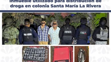 droga, FGE, operativo, cateo, Santa María La Rivera, punto de venta, investigaciones