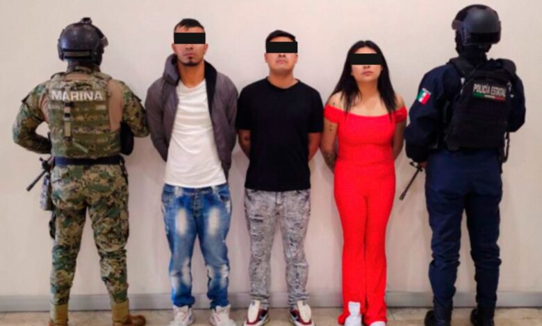 extorsionadores, Mercado Morelos, cobro de piso, detenidos, SSP