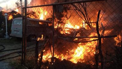 incendio, bazar, Bomberos, PC Municipal, PC Estatal, Totimehuacán, bazar