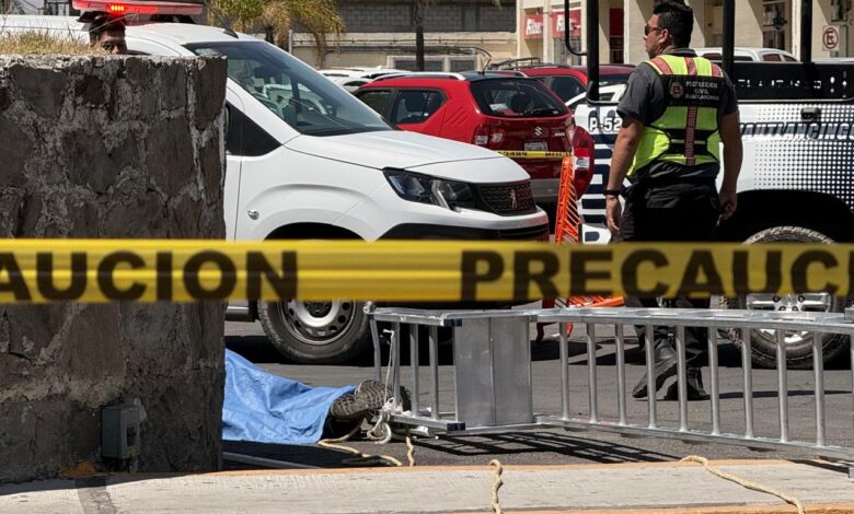 accidente, Cruz del Sur, muerto, trabajador, mantenimiento, caída, andamio
