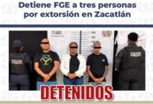 FGE, detenidos, extorsión, colombianos, Zacatlán