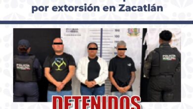 FGE, detenidos, extorsión, colombianos, Zacatlán