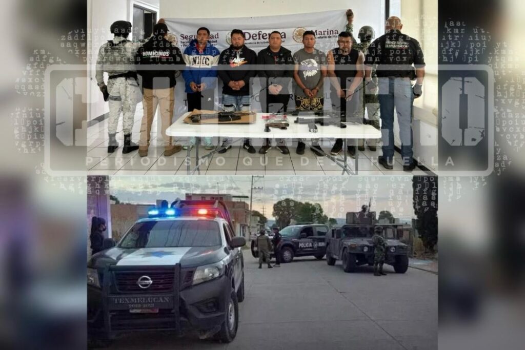 La Marrana, CJNG, Texmelucan, enfrentamiento, detenidos, ejecuciones, crimen organizado, FGE