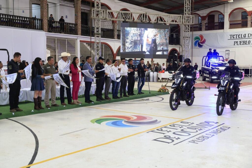 SSP, seguridad, coordinación, equipamiento, Sierra Norte