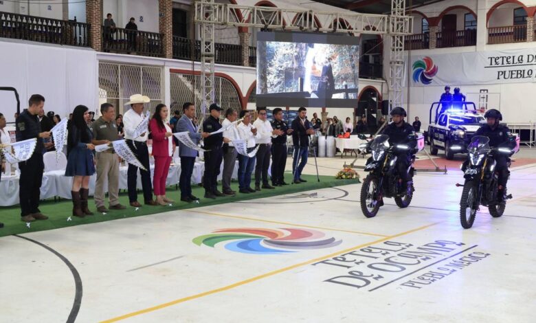 SSP, seguridad, coordinación, equipamiento, Sierra Norte