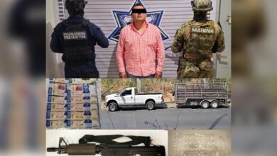 detenido, La Familia Michoacana, operador, cobro de piso, Mercado Morelos, SSP