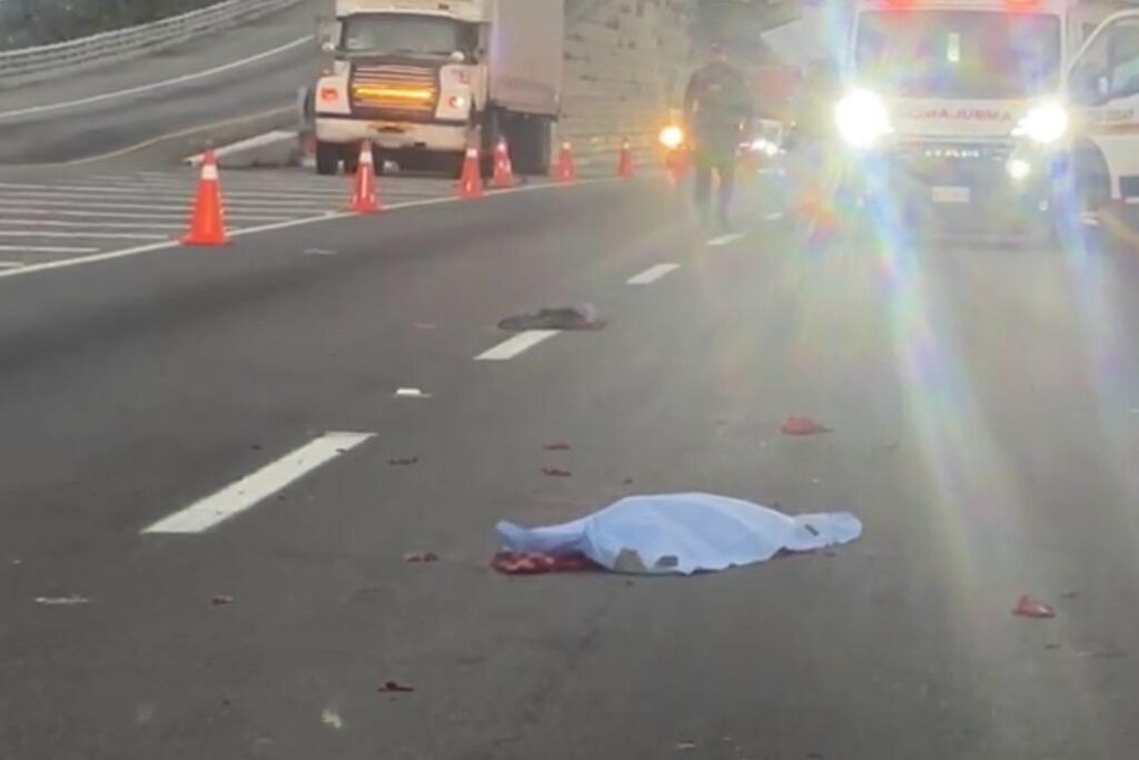 atropellado, Capufe, Guardia Nacional, autopista Puebla-Orizaba