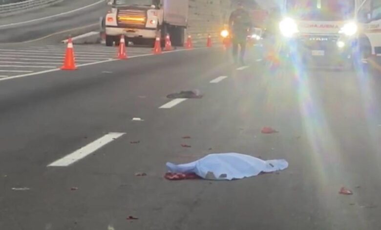 atropellado, Capufe, Guardia Nacional, autopista Puebla-Orizaba