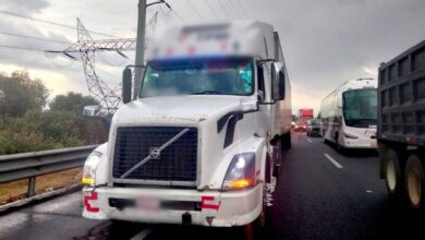 tractocamión robado, operativo, SSP, Huejotzingo, Policía Estatal