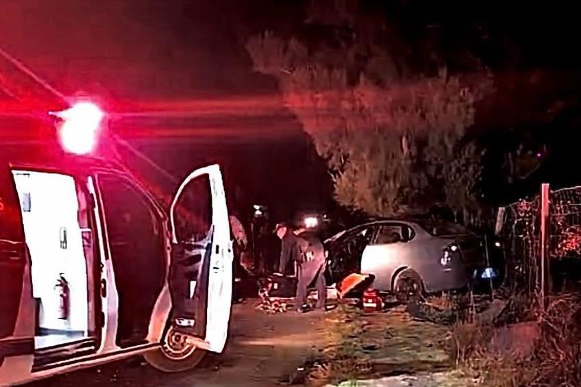 choque, Atlixco, El León, muerto, paramédicos, FGE, diligencias