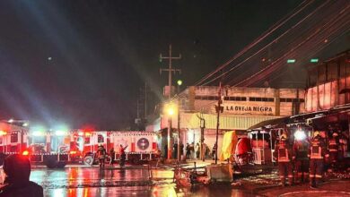 incendio, Central de Abasto, Nave A, Bomberos, Protección Civil