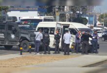 choque, unidad blindada, SSP, Fuerzas Especiales, transporte público, lesionados