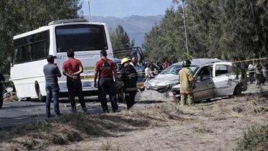 choque, carretera Acatzingo-Xalapa, General Felipe Ángeles, accidente, FGE