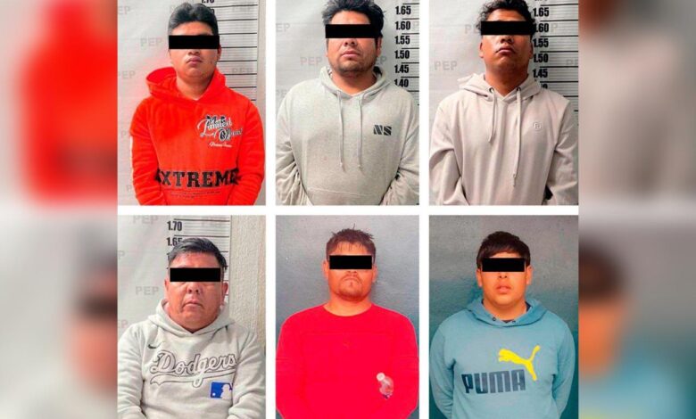 operativo, detenidos, SSP, Ejército, FGE, Marina, GN, cobro de piso, Tecamachalco