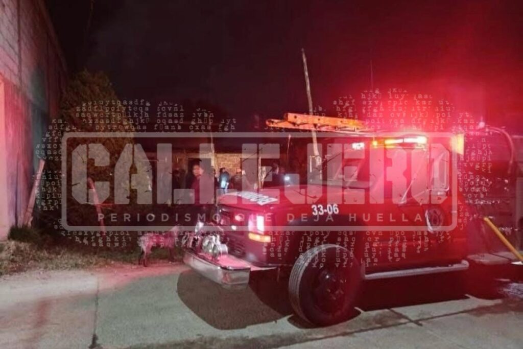 incendio, Huauchinango, Camino a Puga, colonia El Mirador, FGE, Bomberos, Protección Civil
