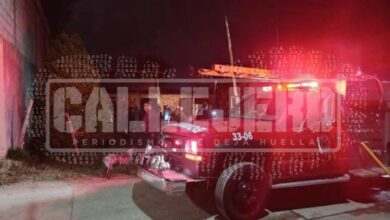 incendio, Huauchinango, Camino a Puga, colonia El Mirador, FGE, Bomberos, Protección Civil