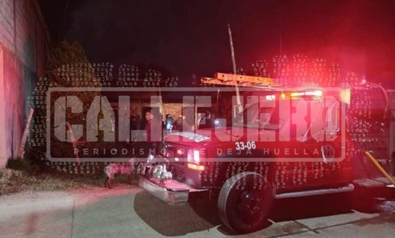 incendio, Huauchinango, Camino a Puga, colonia El Mirador, FGE, Bomberos, Protección Civil