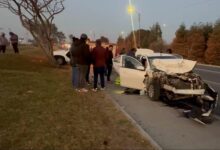 choque, accidente, Uber, Periférico Ecológico, Cuautlancingo, lesionados, Proximidad de Caminos