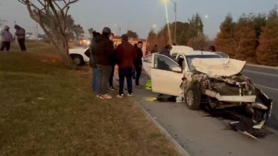 choque, accidente, Uber, Periférico Ecológico, Cuautlancingo, lesionados, Proximidad de Caminos