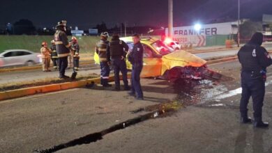 accidente, carretera federal a Tlaxcala, Rastro Municipal, diligencias