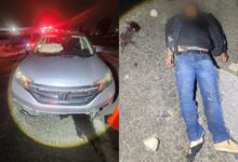 autopista Puebla-Atlixco, accidente, choque, motociclista, muerto, paramédicos