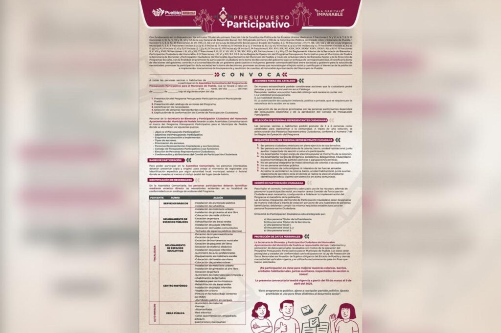 Pepe Chedraui, Gobierno de la Ciudad, Programa de Presupuesto Participativo 2026, participación ciudadana