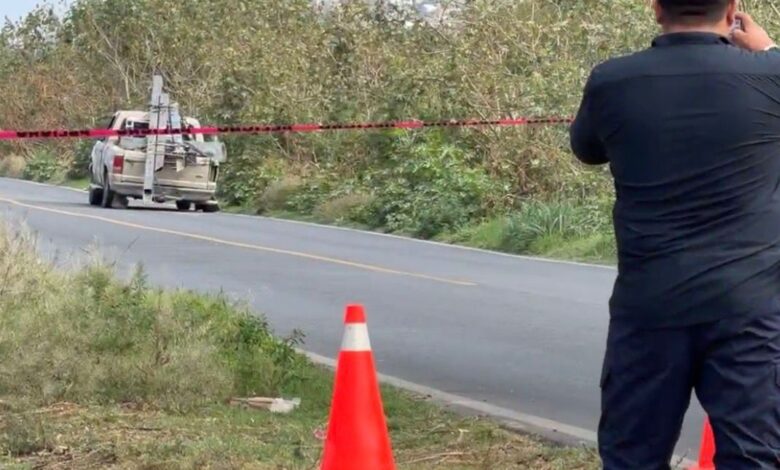 ataque, disparos, ejecutado, homicidio, carretera Tecamachalco-Xochitlán, FGE, Policía Municipal