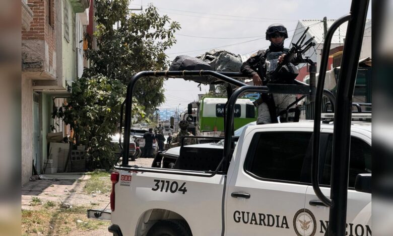 cateo, bodega, FGE, Jorge Murad, Robo de Vehículos, deshuesadero, desmantelamiento, diligencia, Guardia Nacional, Marina, SSP, SSC