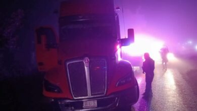 robo, tractocamión, Tlatlauquitepec, Amozoc-Perote, disparos, choque