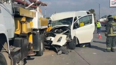 choque, Periférico Ecológico, 24 Sur, Totimehuacán, Vialidad Estatal, Protección Civil