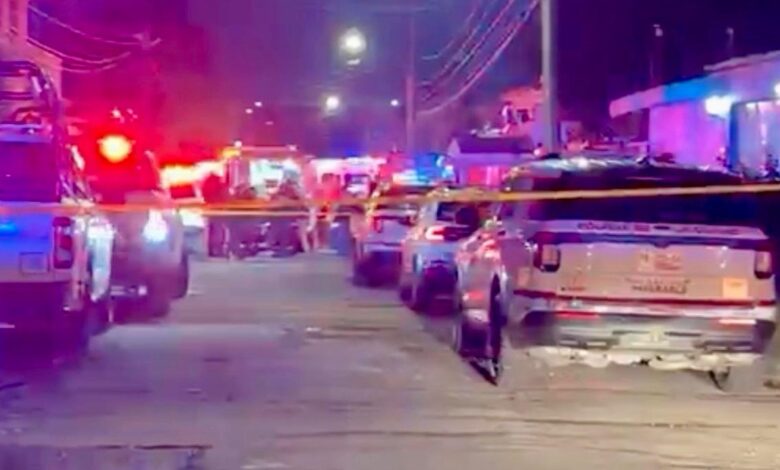 ataque directo, bar Cachao's, Carril de la Rosa, 10 de Mayo, punto de venta de droga, lesionados, incendio