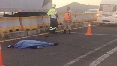delincuente, baleado, autopista México-Puebla, Arco Norte, Texmelucan, asalto a transportistas