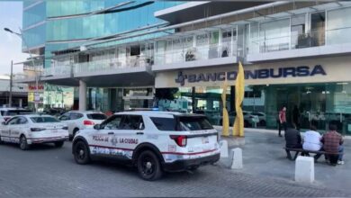 asalto, cuentahabiente, Inbursa, Avenida Juárez, La Paz, SSC, FGE