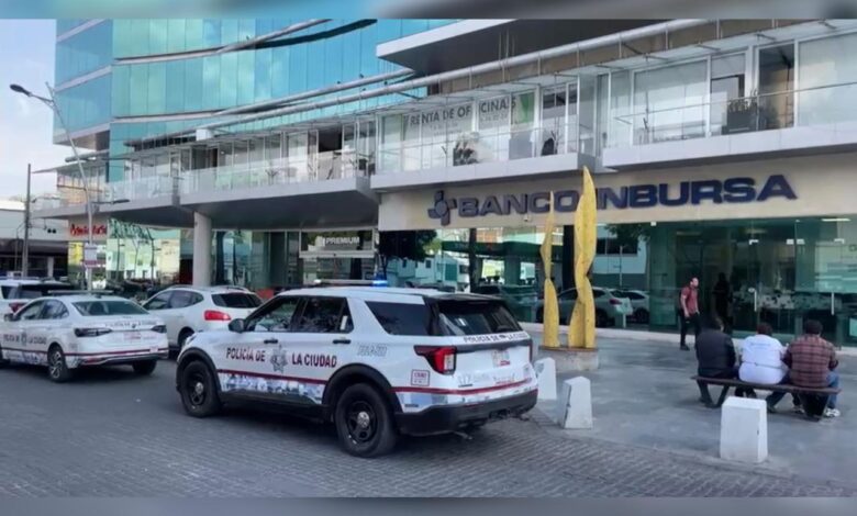 asalto, cuentahabiente, Inbursa, Avenida Juárez, La Paz, SSC, FGE