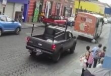 atropellada, Centro Histórico, transporte público, ruta 76, lesionada