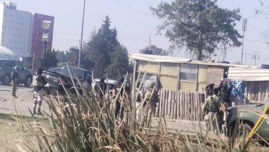 operativo, aseguramiento, FGE, Ejército, GN, covacha, Periférico, San Francisco Ocotlán, Coronango