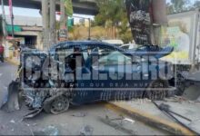 accidente, trailero, tractocamión, lateral de la México-Puebla, parque FINSA, Cuautlancingo