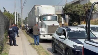 robo de tractocamión, levantón, chofer, lateral de la autopista, México-Puebla, Vía Corta, Stanley, SSP, FGE