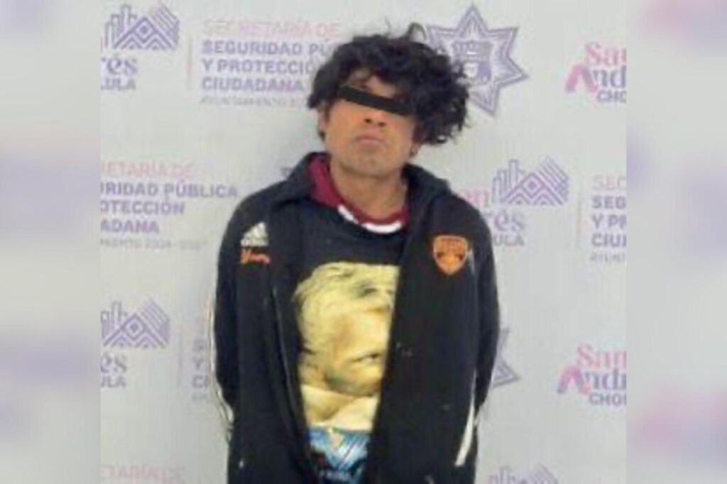detenido, San Andrés Cholula, robo a casa habitación