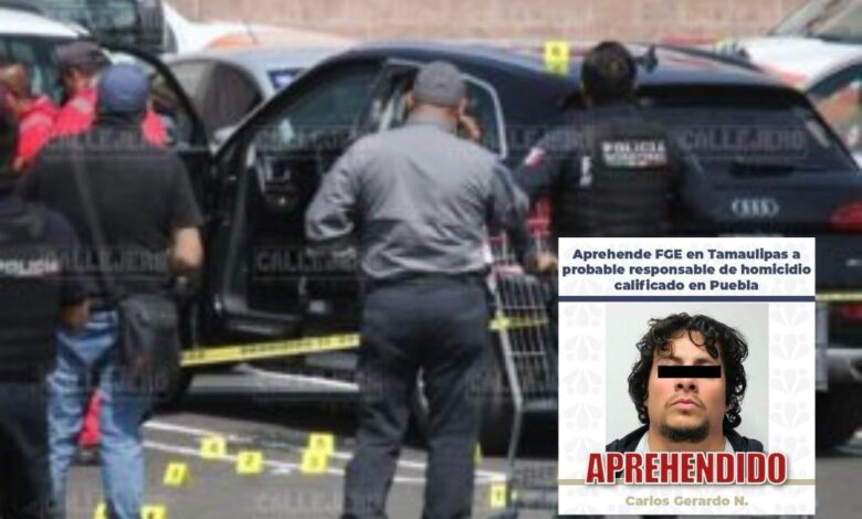 Fernando Urbano Castillo Pacheco, homicidio, Costco, Angelópolis, ataque, detenido, FGE, aprehensión