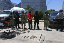 detenido, SSP, Marina, Tlalancaleca, combustible robado, huachicol, huachigasero